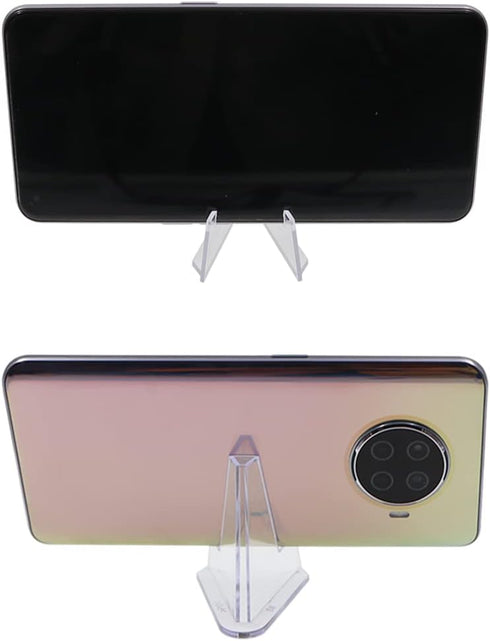 30 Pieces 2.12 Inches Mini Card Stand, Card Display Stand, Trading Card Stand, Challenge Coin Display Stand, Coin Holder for Displaying Coin, Meda...