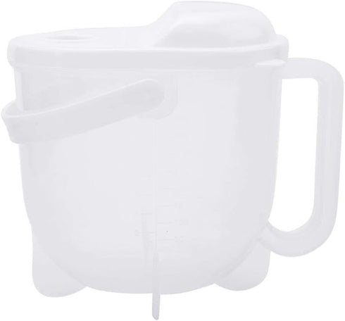 Rice Washing Strainer, Resin Material Ergonomical Handle Fruit Washer, Multi-Funtion Rice Washing Tool for Rice/Beans/Grapes Cleaning Vegetable...