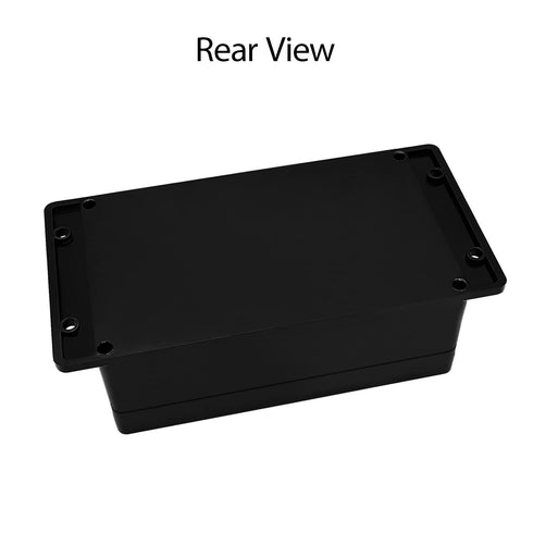 Junction Box IP65 Waterproof Dustproof ABS Plastic Universal Electric Project Enclosure with Fixed Ear Black 6.2x3.5x2.5 inch (2pc)...