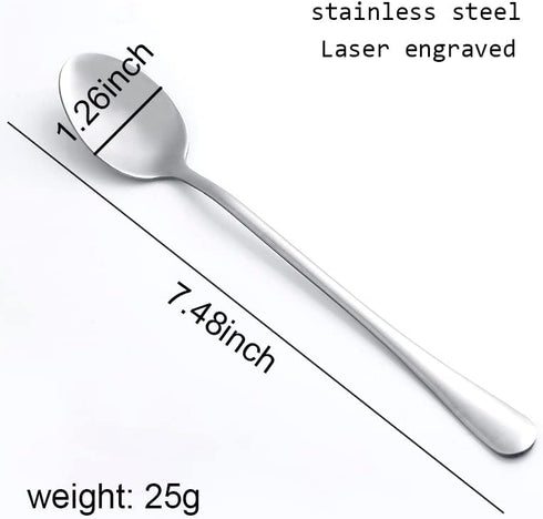 Good Morning Mother Spoon for Mom Mothers Day Gifts for Mama Mommy from Daughter Son to Mummy Birthday Christmas Gifts for Mom Spoons Gifts for St...
