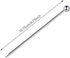 15PCS Cocktail Picks, Metal Stainless Steel Cocktail Toothpicks, Reusable Cocktail Skewers, Garnish Picks Bloody Mary Skewers, Metal Martini Picks...