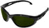 Edge SW11-IR5 Dakura Wrap-Around Safety Glasses, Anti-Scratch, Non-Slip, UV 400, Military Grade, ANSI/ISEA & MCEPS Compliant, 5.04" Wide, Black Fr...