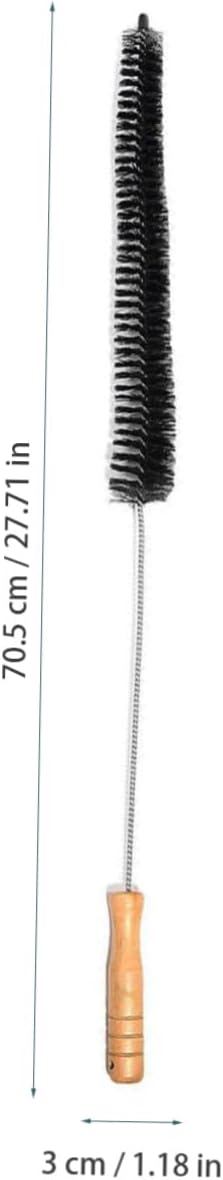 2pcs Washing Machine Cleaning Brush Sink Drain Brush Cleaner Tool Cleaner Brush Washing Machine Tube Cleaning Brush Clothes Dryer Filter Hard Bris...