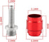 4 sets Bicycle Brake Olive Connecting Insert Kit for Avid SRAM Bike Hydraulic Disc StealthamaJig Brake Hose STEALTH-A-MAJIG Quick Install, Red...