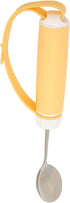 Special Supplies Adaptive Utensils,ANGGREK Eating Aids Spoon Easy Grip Stainless Steel Eating Aids Spoon Tableware Adaptive Utensils...