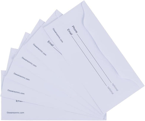 Church Offering Envelopes - Cash Envelopes For Tithes And Offering - Offering Envelope - Pack of 100 - Swanson Christian Products (1 TIMOTHY 6:18-...