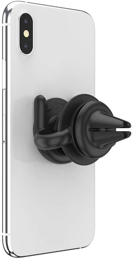 PopSockets: PopMount 2 Non-Adhesive Car Vent Mount Handsfree Support For Smartphones and Tablets - Black......