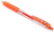 Zebra Sarasa Clip Pen 0.5 mm, Red/Orange (JJ15-ROR)...
