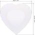 PATIKIL Paint Canvases Panel for Painting, 2 Pack 8x8 Inch Heart Shape Wood Frame Stretched Blank Art Board Panels for Acrylic, Oil, Tempera Paint...