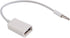 3.5mm Male AUX Audio Plug Jack to USB 2.0 Female Converter Cable Cord EN...