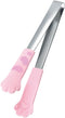Japanese Food Tongs, 4.75-Inch, Pink, 1 Pair...