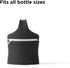 Rabbit Champagne and Wine Sealer, Airtight Wine and Champagne Stopper, Keeps Bubbles Fresh Longer, Easy to Use, Velvet Black, Essential Bar Tool...