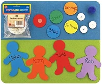 Hygloss Products Craft Felt Sheets 9" x 12", Red, (Pack of 12)...