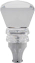 Crystal Diamond Shape Car Gear Stick Shift Shifter Knob Universal fit for Most Manual Transmission or Automatic Transmission Without Lock Button, ...