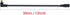 Duttek 12 Inch 4K Mini DisplayPort Cable, Left Angled Male to Female, Supports 4K x 2K Resolution, HBR2 Bandwidth Up to 21.6Gbps, Compatible with ...