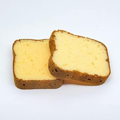 2-Count Fun Toast Dish Washing Compressed Cellulose Sponge for Kitchen Cleaning Supplies...