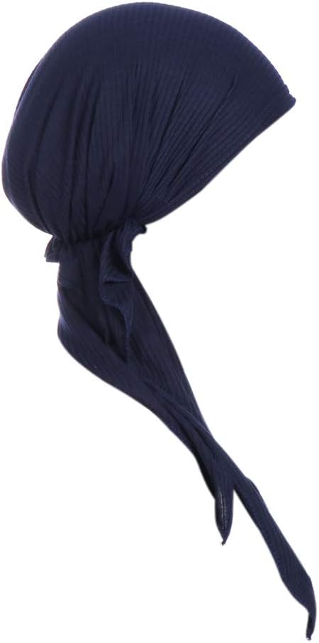 Womens Turban Chemo Hat Head Scarves Slip-On Pre-Tied Headwear Bandana Sleep Hair Cover...
