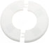 FDXGYH 2 Pcs ID 2.0 Inch ABS Wall Split Flange Self-Adhesive tape Round Escutcheon Plate Cover for Water Pipe Faucet Decoration Accessories [White...