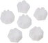 6 Pcs White Silicone Flower Pour Cups,Paint Pouring Split Cup,Art Reverse Flower Dip Fluid Painting Supplies for Painting, DIY Craft...