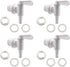 PERA 4 Pack Bottling Bucket Plastic Spigot, Replacement Spigot for Beer or Soda Homebrewing...