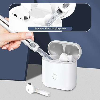 New Cleaner Kit for Airpods Pro and 1/2 Multifunction Cleaning Pen with Soft Brush for Bluetooth Earphones Case by Meher......