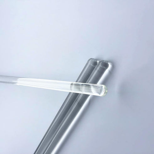 10 Pcs 200mm Glass Stir Sticks Lab Stirring Rod Drink Swizzle Sticks Beverage Coffee Cocktail Stirrer Kitchen Mixing Rod with Round Ends for Labor...