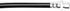 Dynamic Friction Company Rear Brake Line Hose 350-59124 For 1984-2000 Honda Civic, 1993-1997 Honda Civic del Sol, 1997-2000 Acura EL...