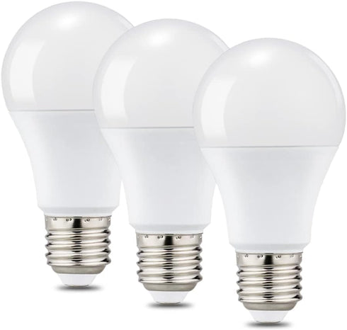 Dubofu LED Light Bulbs, Dimmable Full Spectrum 5000K Natural Light Sunlight Bulb, Boosts Mood & Energy, 11W Equivalent 100W, A19 E26, 3 Pack...