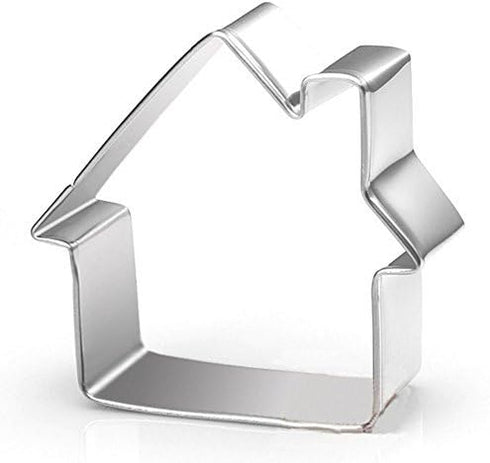 3.5 inch House Biscuit Cookie Cutter - Stainless Steel...