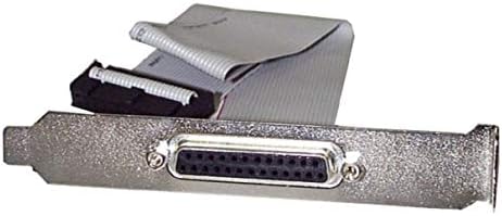 StarTech.com 16in DB25 Parallel Female to IDC 26 Pin Header Slot Plate (PLATE25F16)...