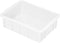 PATIKIL 10"x7"x3" Plastic Lab Tray, Rectangle Utility Stackable Box Crafts Organizer White for Tools Storage...