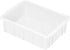 PATIKIL 10"x7"x3" Plastic Lab Tray, Rectangle Utility Stackable Box Crafts Organizer White for Tools Storage...