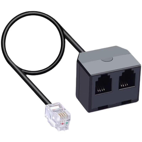 RJ9 Telephone Training Adapter Y Splitter Compatible for Headset or Handset for Norstar, Nortel Meridican, Avaya, Ashtra, Mitel, Polycom, Plantron...
