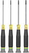 Klein Tools 85616 Precision Torx Screwdriver Set, Tamperproof TORX Security Screwdrivers, Ideal for Electronics, Home Repair...