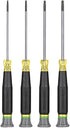 Klein Tools 85616 Precision Torx Screwdriver Set, Tamperproof TORX Security Screwdrivers, Ideal for Electronics, Home Repair...
