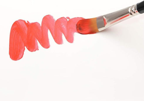 Transon Synthetic Filbert Paint Brush Set 10pcs for Acrylic Watercolor Gouache Art Painting and Body Craft Painting...