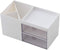 Desktop Storage Organizer Mini Box for Office Supplies Container Pen Holder for Desk Cute Pencil Cup Pot Makeup Brush Holder (White)...