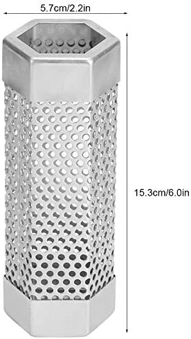 2PCS Premium Pellet Smoker Tube 6 inches 5 Hours of Billowing Smoke for Any Grill or Smoker, Hot or Cold Smoking An Easy and Way to Provide Smokin...