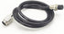 3.28 ft GX20 7 Pin Male to Female Head Aviation Cordset, GX20 7Pins Female to Male Connector Electrical Cable Panel Mount Circular Metal Aviation ...