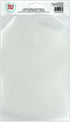 Avery Elle SS-5001 Stamp & Die Storage Pockets 50/Pkg Large 5 ½” x 7 3/8" , white/clear , Single Pack...