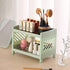 2 Tier Plastic Countertop Shelf Organizer Storage Rack, Multifunction Pantry Storage Organizer Kitchen Spice Rack Bathroom Shelf Organizer Tableto...
