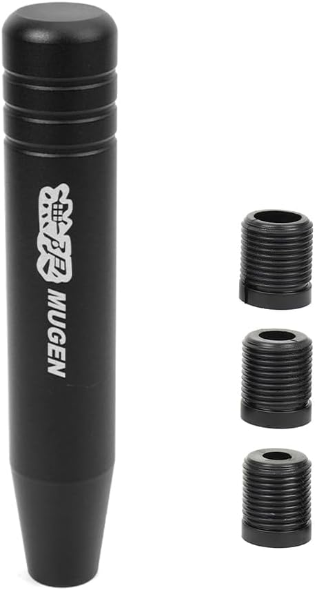 muge racing Universal 7inch Aluminum Alloy Shift Knob, Heavy Duty Car Gear Lever Stick Shifter Handle fit Most Automatic Manual Vehicle Black...