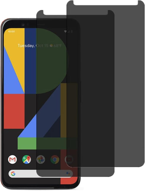 VIESUP for Google Pixel 4 5.7" Privacy Screen Protector, 2pcs Ultra Thin Anti-Scratch Anti-Spy Tempered Glass for Google Pixel 4...