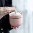 Sizikato Tea for One Teapot and Cup Set, Mini Portable Tea Set for Office, Outdoor, Picnic, Travel....