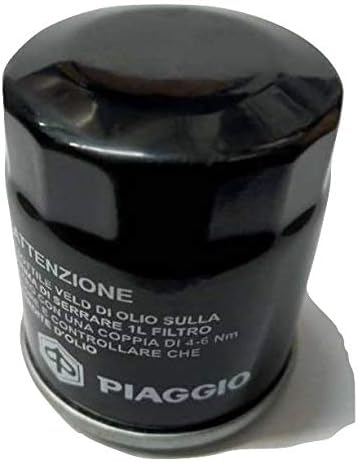 82635R Vespa OEM Oil Filter for Modern Vespa Scooters | OEM# 483727 AP8580128 Part# 82635R (GTS 300 HPE 2019-2022)...