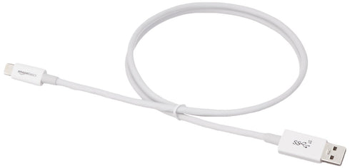 Amazon Basics USB-C to USB-A 3.1 Gen 2 Adapter Fast Charger Cable, 10Gbps High-Speed, USB-IF Certified, for Apple iPhone 15, iPad, Samsung Galaxy,...