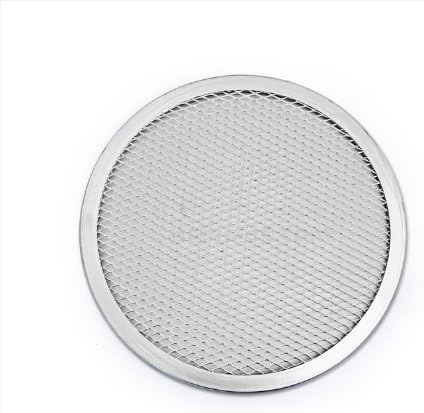 New Star Foodservice Restaurant-Grade Aluminum Pizza Baking Screen, Seamless (20-Inch (Pack of 1))...
