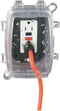 Intermatic WP1150C 1 Gang Vertical/Horizontal 4-3/4-Inch Deep Weatherproof Box, Clear, Color...
