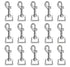 Swivel Snap Hooks Dog Leash Clips Dog Leash Clasp Dog Leash Snaps Hooks Trigger Clip Strap Clip 15pcs...