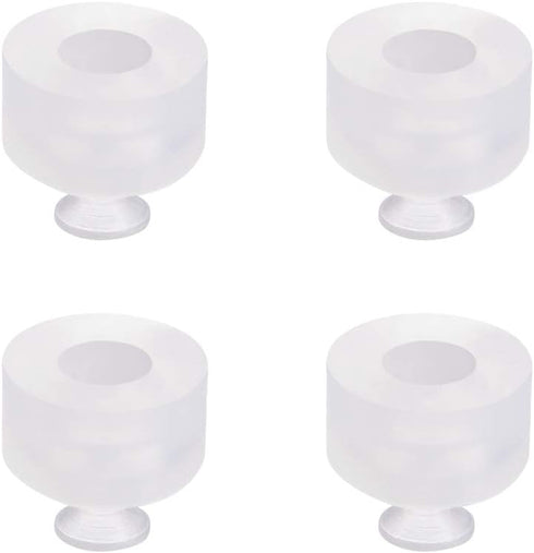 uxcell Suction Cups, 5mm Diameter x M5 Joint Silicone Vacuum Pneumatic Suction Cup 4pcs...